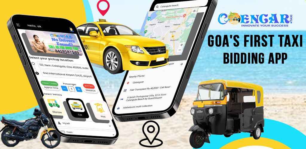 Goa Taxi App - The Future of Taxi Booking in Goa